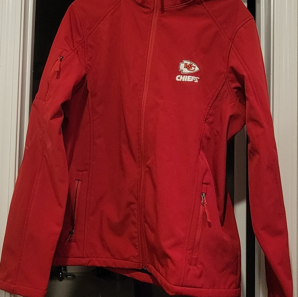 Kansas City Chiefs Jacket zipper size L